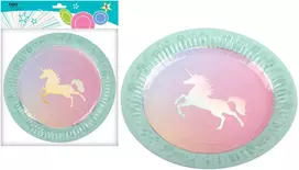 Ravi Decor Party Deco LGP Talerze papierowe jednorazowe 23 cm 6 gab. 24.5 x 29.5 x 1 (22100)