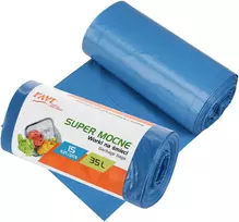 Šiukšlių maišai 35 l, 52 x 57 cm, LDPE, 15 vnt., 6 x 14 x 6, 10705, Simple Solution