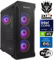 Stacionarus kompiuteris INTOP AQUA Ultra 5 250KF Plus 16GB DDR5 500SSD M.2 NVME RTX5070 12GB WiFi no-OS (RW83234NS) (Atnaujinta)