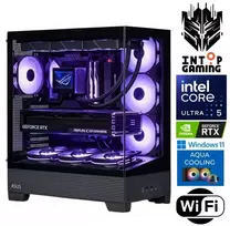 Stacionarus kompiuteris INTOP AQUA Ultra 5 250KF Plus 64GB DDR5 1TB SSD M.2 NVME RTX5060Ti 16GB WiFi WIN11 (RW83482WH) (Atnaujinta)
