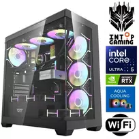 Stacionarus kompiuteris INTOP AQUA Ultra 5 250KF Plus 16GB DDR5 1TB SSD M.2 NVME RTX5050 8GB WiFi no-OS (RW83750NS) (Atnaujinta)