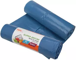 LDPE šiukšlių maišai 240 l, 120 x 150, 10 vnt., 32 x 10 x 10, 00716, Simple Solution