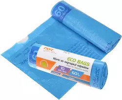 Rūšiavimo atliekų maišai, 60 l, 10 vnt., popieriui, 6 x 19 x 2.5, 00787, Simple Solution