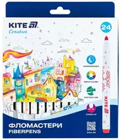 Flomasteriai CREATIVE, Kite, 24 sp.