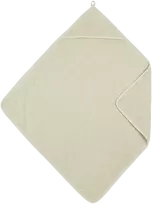 Meyco Baby medvilninis vonios rankšluostis su gobtuvu 75 × 75 cm, Soft Sand – Terry Popcorn