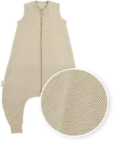 Meyco Baby Studio kūdikio miegmaišis su kojytėmis Classic Sand, TOG 1.0