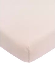 Pink Meyco Baby medvilninė jersey paklodė su guma 60 × 120 cm, Soft Rožinė