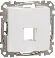 Kompiuterinio lizdo dangtelis 1×RJ45 Schneider Electric Sedna Design SDD111421 (baltas)