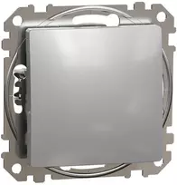 1 klavišo jungiklis Schneider Sedna Design SDD113111 (aliuminis)