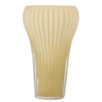 Šviesiai geltonos spalvos iš stiklo rankų darbo vaza (aukštis 28 cm) Averie – Bloomingville