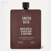 „Smith & Co“ rankų ir kūno prausiklio papildymas juodasis agarmedis ir šafranas, 400 ml