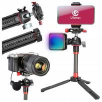 Anglies pluošto trikojis ULANZI MT-43, 2,5 kg apkrova, skirtas SLR fotoaparatams ir vaizdo kameroms