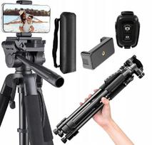 Foto stovas tripodas fotoaparatui kamerai telefonui aukštas 4in1 168 cm