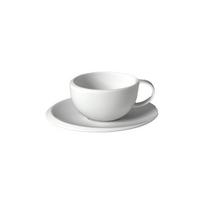 Kavos puodelis su lėkštute Villeroy & Boch NewMoon, 180 ml