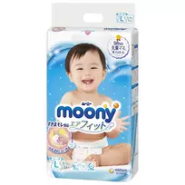 MOONY Airfit sauskelnės L 9-14kg 54 vnt.