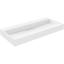 Mexen Ava stalviršio praustuvas iš konglomerato B/O 100 x 46 cm, baltas - 23011000