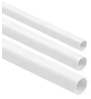 Rigid, smooth wiring pipe WHITE RL-25 2m (PACK of 25pcs)