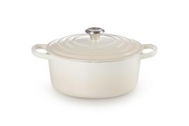Le Creuset Signature Roaster round meringue 26cm