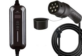 Helos E-Car Charger Type 2 to Schuko TUEV 16A