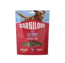CARNILOVE Soft Snack Salmon enriched with Thyme Small Bite skanėstai šunims 200 g