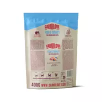 CARNILOVE TRUE FRESH Cat Dry Fish&Turkey Adult Cat Sterilised sausas maistas katėms 400 g