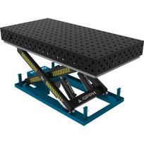 Suvirinimo stalas EXPERT 1500×1000 mm su hidrauline kėlimo sistema - 2000x1000mm