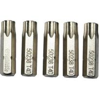 Antgalis TORX  1/4" (6.3mm), 5vnt. - T25 x 25mm