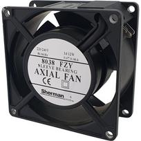 Ventiliatorius 8038 FZY ST 80x80x38mm AC 230 V