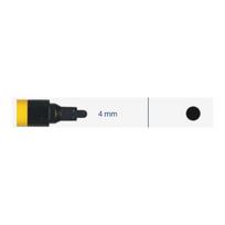 Markeris, pramoninis 4mm, 8ml, 1vnt -  Juoda