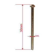 Smeigės 2x50mm, pakuotė (100vnt)