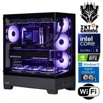 INTOP AQUA Ultra 5 250KF Plus 64GB DDR5 1TB SSD M.2 NVME RTX5060Ti 16GB WiFi WIN11Pro