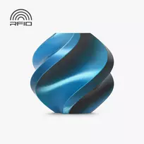 PLA Silk Multi-Color Phantom Blue (13916) / Filament with spool /