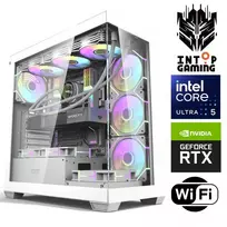 INTOP Ultra 5 250KF Plus 32GB DDR5 1TB SSD M.2 NVME RTX5060Ti 16GB WiFi WIN11
