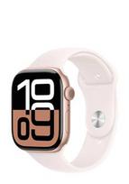 APPLE Apple Watch Series 10 LTE 46mm Rose Gold Aluminium Case with Light Blush Sport Band - M/L