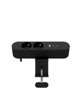 MicroConnect Multi Desktop Power Socket 2  Ways French, 1 x USB-A, 2 x