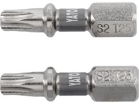 Antgaliai | 6,3 mm (1/4") | S2 Ni | T-Star (Torx) T25 | 2 vnt. (YT-78014)
