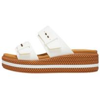 Crocs Brooklyn Lightweight Casual Trendy Comfortable Commuting Daily Slip-On Sandals Women Sandals White 209978-0WV 38-39