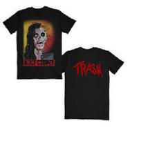 Alice Cooper Trash Albumas Juodas – Roko Metalo Grupės Marškinėliai Gotikinis Koncertas Unisex T-Shirt XXXXL