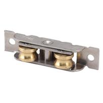 4PCS Double Rollers Sliding Door Roller Tandem Rollers Stainless Steel Sliding Patio Door Roller Assembly With Screws 4PCS