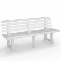 BICA Garden bench Olimpia 150x53x77cm white