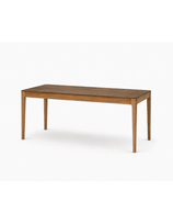 DENIS CUSTOM 140-200X85cm ąžuolinis, prasiilginantis stalas