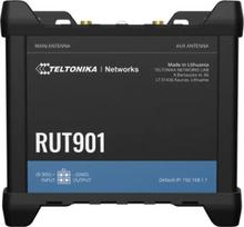 Teltonika Cellular network router Black Aluminium Fast Ethernet 10,100Mbit/s (RUT901) | RUT901200000 | 4779051845415