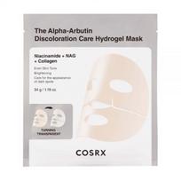 COSRX hidrogelinė veido kaukė THE ALPHA-ARBUTIN DISCOLORATION CARE HYDROGEL MASK, 34 g
