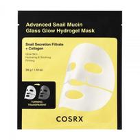 COSRX hidrogelinė veido kaukė ADVANCED SNAIL MUCIN GLASS GLOW HYDROGEL MASK, 34 g