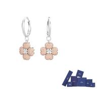 Swarovski Latisha Earrings Womens F-Original brand box rožinė