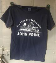 John Prine The Tree Of Forgiveness 2019 Tour Merch Mens Dark Blue Cotton T-Shirt XL