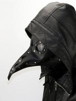 Juokinga viduramžių maro gydytojo kaukė Odinė Juoda Snapo Kaukė Gydytojo Helovino Kaukė Steampunk PU Paukščių Cosplay Doctour De Peste