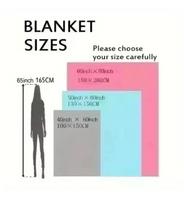 Cozy Astronaut Blanket - Soft Flannel Fleece Space-Themed Bedspread Planets All-Season Throw Bed Sofa Travel Camping Room Decor 75cmx90cm