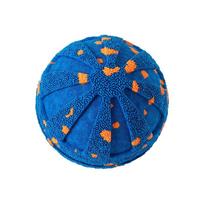Pet Smart Interactive Bouncing Ball For Dogs Electric Automatic Vibrating Popcorn Gravity Jumping Wear Resistant Foam Ball mėlyna