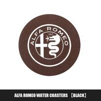 GMWBX1 Car Anti-Slip Silicone Coaster Waterproof Water Cup Mat For Alfa Romeo Giulia Stelvio Giulietta 156 159 147 Mito Tonale Brera Di